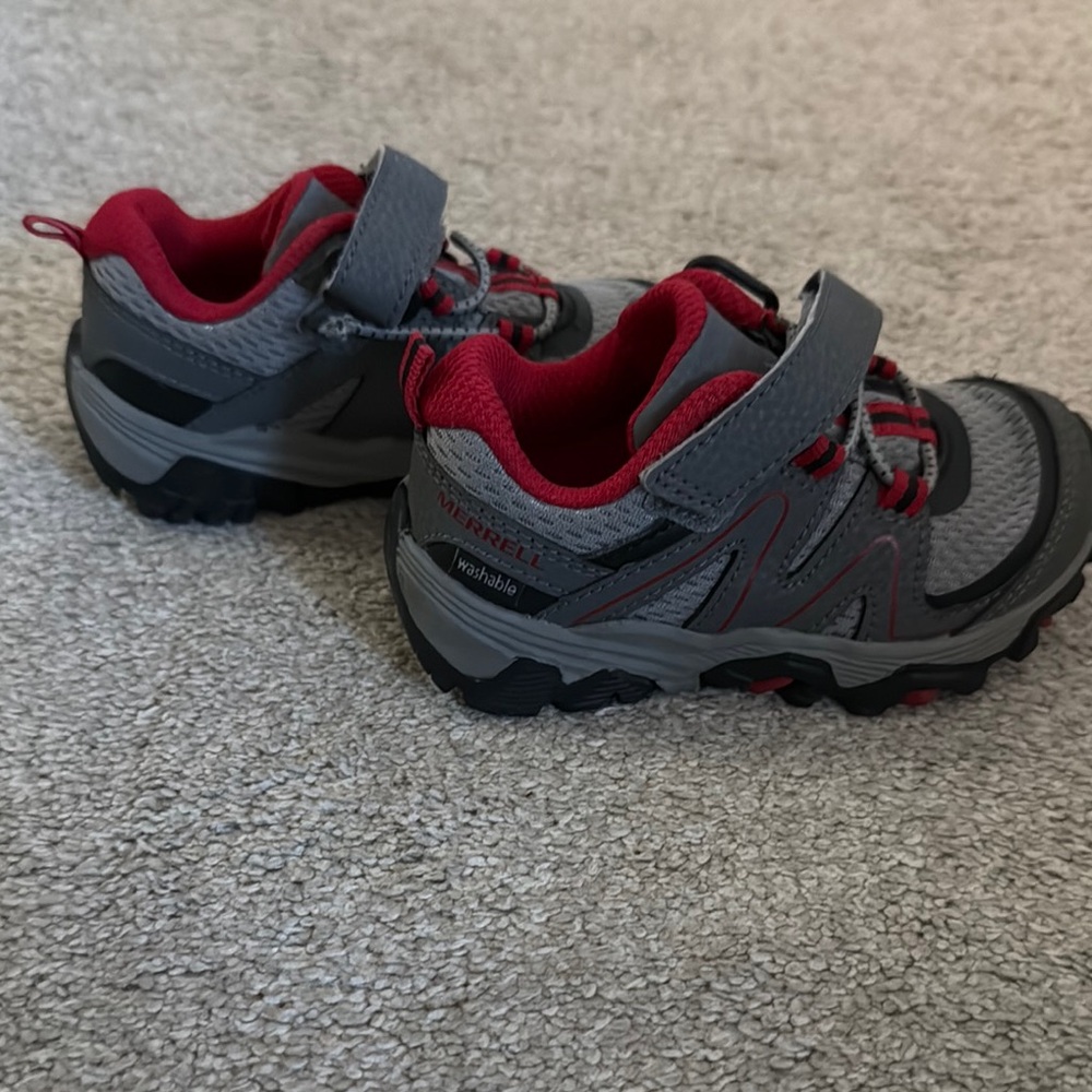 Merrell Kids' Grey and Red Shoes